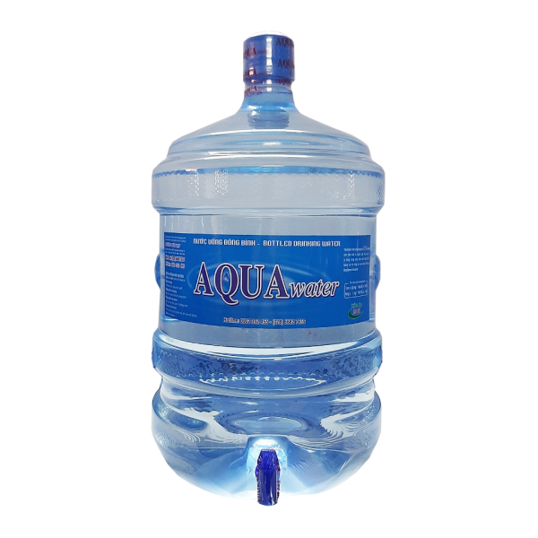 Nước tinh khiết AQUAwater 20L bình vòi