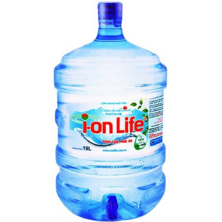 nước ion life bình vòi