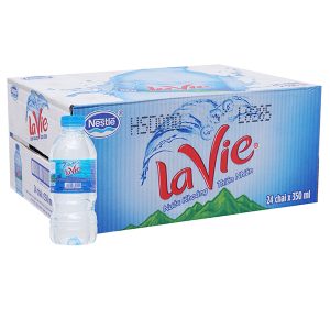 Thùng nước suối Lavie 350ml