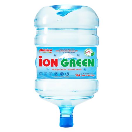 Nước uống kiềm Bidrico Ion Green bình 19L