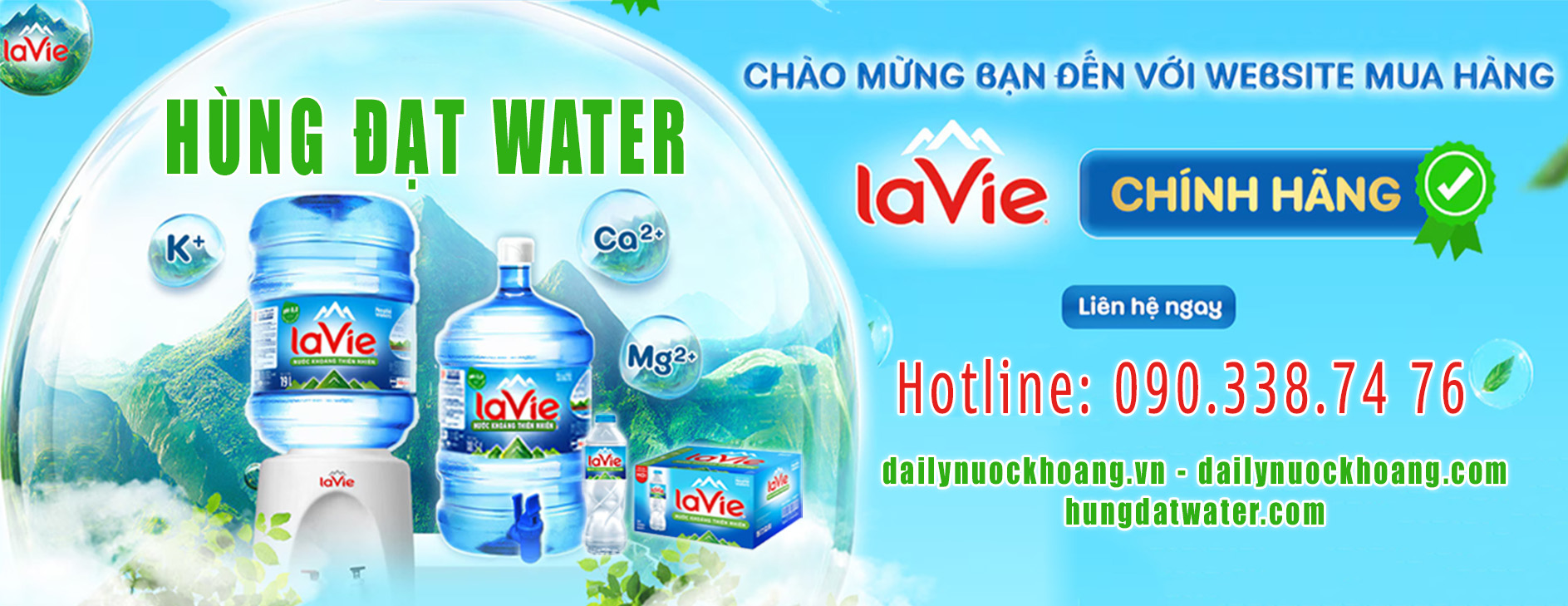 Đại lý nước LaVie chính hãng - Hùng Đạt Water