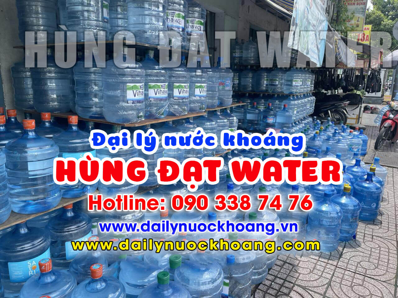 Đại lý nước khoáng Hùng Đạt Water